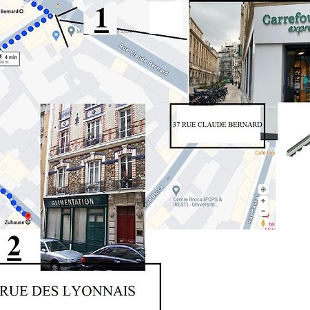 Petite Maison Avec Cour Dans Les Beaux Quartiers-Vous Faites Le Menage- Very Good Prices For T-H-E Location But You Have To Clea-N Th-E Flat Apartment Paris Exterior photo