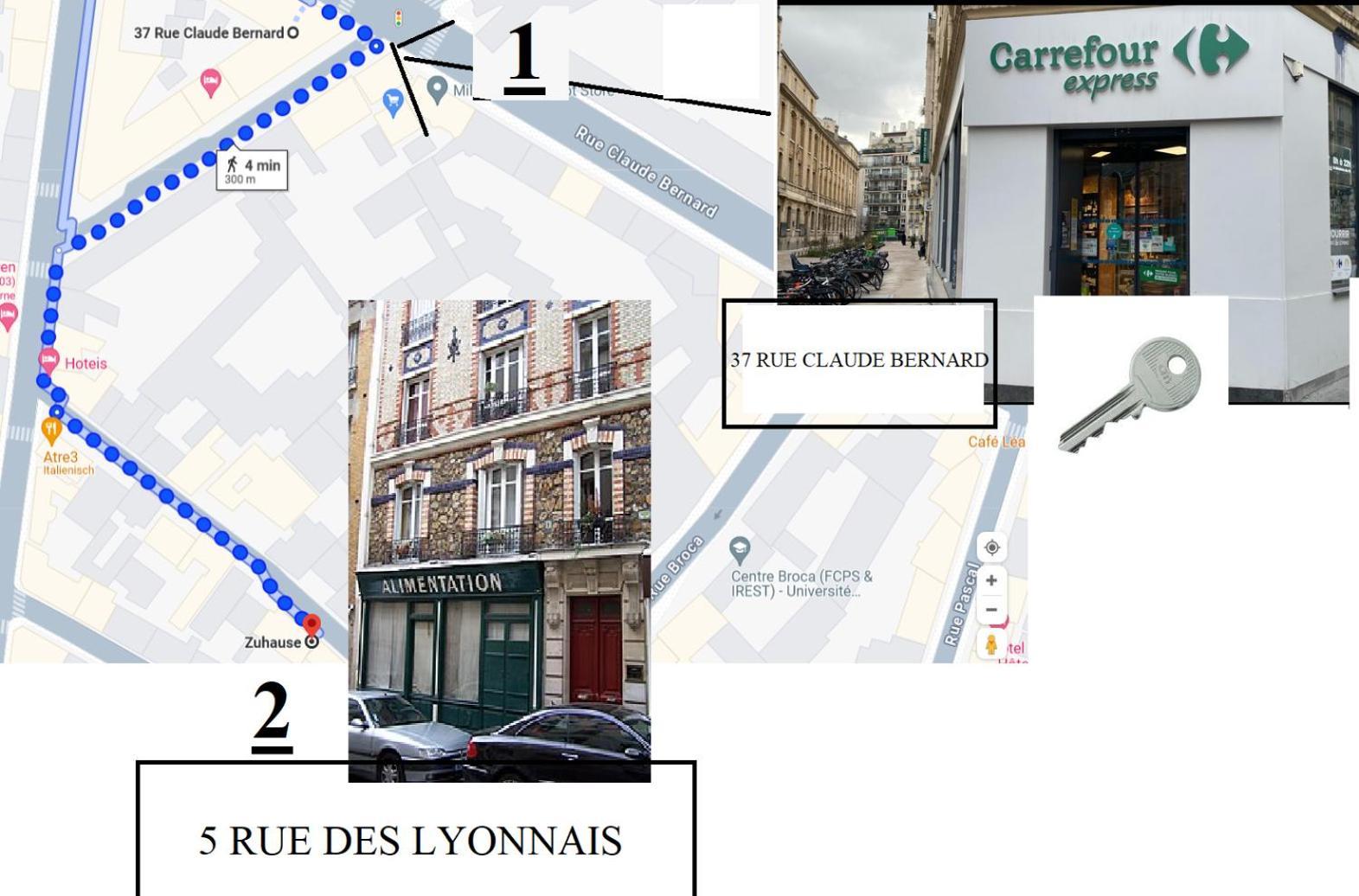 Petite Maison Avec Cour Dans Les Beaux Quartiers-Vous Faites Le Menage- Very Good Prices For T-H-E Location But You Have To Clea-N Th-E Flat Apartment Paris Exterior photo
